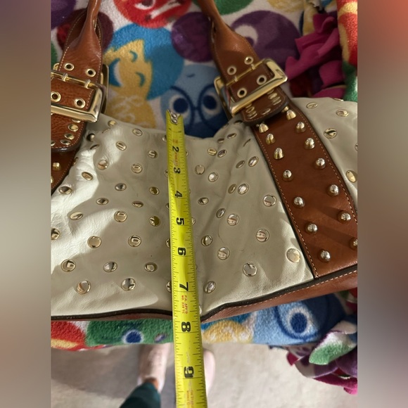 Authentic Be & D Garbo studded leather bag - Picture 10 of 10